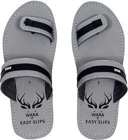 MCS Gray Comfortable Flip Flops For Mens