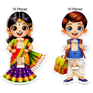 MCS Envelopes (Pack of 20 Multicolor)