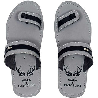 MCS Gray Comfortable Flip Flops For Mens