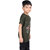Kid Kupboard Cotton Boys T-Shirt, Dark Olive Green, Half-Sleeves, 6-7 Years KIDS7546