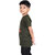 Kid Kupboard Cotton Boys T-Shirt, Dark Olive Green, Half-Sleeves, 6-7 Years KIDS7546