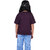 Kid Kupboard Cotton Girls T-Shirt, Purple, Half-Sleeves, 8-9 Years KIDS7529
