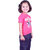 Kid Kupboard Cotton Girls T-Shirt, Pink, Half-Sleeves, 5-6 Years KIDS7533