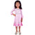 Kid Kupboard Cotton Girls A-Line Frock, Light Pink, Full-Sleeves, 5-6 Years KIDS7534