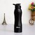 IMECO Eco-Curve Stainless Steel Water Bottle with Sipper Cap Black 1 Litre