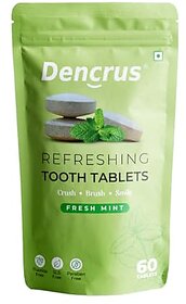 DENCRUS Tooth Tablets REFRESHING MINT - 60 Tablets
