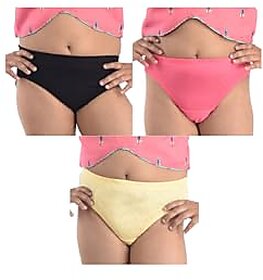 Ginash Girls Cotton Modal Hipster Pantie (Pack of 3)