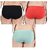 Ginash Cotton Elastane Women's Hipster Pantie (Pack of 3)