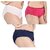Ginash Cotton Elastane Women's Hipster Pantie (Pack of 3)