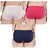 Ginash Cotton Elastane Women's Hipster Pantie (Pack of 3)