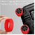 Keuze 8 PCS Silicon Luggage Wheel Protector Cover for 8-Spinner Wheels Luggage Sets Silicone Shock Absorption Wheel Cover for Trolley Bag Small/Regular Size (Regular Red 8)