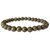 Natural Pyrite Bracelet Stretchable Handmade Gemstone Jewelry for Men and Women