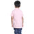 Kid Kupboard Cotton Boys T-Shirt, Light Pink, Half-Sleeves, 6-7 Years KIDS7560