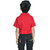 Kid Kupboard Cotton Boys T-Shirt, Red, Half-Sleeves, 7-8 Years KIDS7568