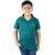 Kid Kupboard Cotton Boys T-Shirt, Green, Half-Sleeves, 9-10 Years KIDS7570