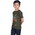 Kid Kupboard Cotton Boys T-Shirt, Green, Half-Sleeves, 8-9 Years KIDS7572