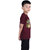 Kid Kupboard Cotton Boys T-Shirt, Maroon, Half-Sleeves, 7-8 Years KIDS7573