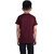 Kid Kupboard Cotton Boys T-Shirt, Maroon, Half-Sleeves, 7-8 Years KIDS7573