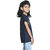 Kid Kupboard Cotton Girls T-Shirt, Black, Half-Sleeves, 9-10 Years KIDS7594