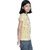 Kid Kupboard Cotton Girls T-Shirt, Yellow, Half-Sleeves, 10-11 Years KIDS7599