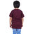 Kid Kupboard Cotton Girls T-Shirt, Purple, Half-Sleeves, 7-8 Years KIDS7601