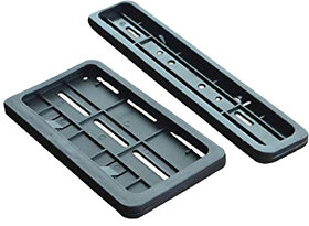 Universal Bike Number Plate Plastic Frame (Front and Back)