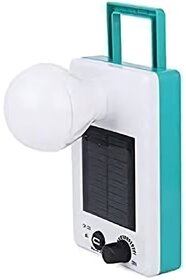 DAYBETTER Rechargeable with Solar Panel 12 Watt Bright White Light LED Emergency Light