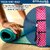 Super Soft, Anti-Slip Marble Design Yoga Mat For Men  Women (Qty.-1 Piece) 4MM (Pink Color)