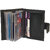 Hide & Sleek Black Faux Leather 20 Slot Credit Card Holder