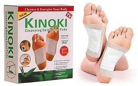Kinoki Cleansing Detox Foot Patches 10 Adhesive Pads Kit Natural Unwanted Toxins - Foot Protector (Regular)