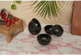 Aurka Melamine Bowl Set of 4 Serving Bowl Set for Snacks Dessert Ice-Cream Curry Bowls