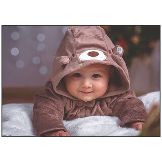 Cute Baby Poster for Pregnant Women - Smart Books Publishers | 300 GSM Glossy | 13x19 Inch | High-Quality Laminated & Waterproof Decor for Baby Rooms