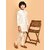 PrintCultr Boys Festive & Party Kurta and Pyjama Set (White)