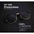 UV Protection Clubmaster Sunglasses (53) (For Men & Women, Black)