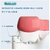 Toothbrush for Kids with U Shaped Silicone Brush Head for 360 Degree Cleaning Suitable For 2-6 Years Manual Heart Design Multicolor Pack of 2