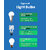 (Pack of 2) BAJAJ 9 W Basic Round B22 LED Bulb (White)
