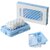 High Elasticity Mesh Soap Dish - Multifunctional Soap-Saving Non-Slip Easy Lathering Efficient Cleaning Bar Soap Holder for Bathroom Shower Gym and Travel (Blue)
