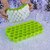 Ice Cube Tray Ice Moulding Tray For Home Use Green Pack Of 2 Silicone BPA Free Non Sticky