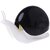 Cute Snail Soap Dispenser Hand Soap Pump Lotion, Hand Sanitizer, Shampoo, Shower Gel Dispenser for Bathroom, Kitchen Counter, Bathroom Accessories (Black)