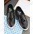 Hakkel Men's Black Casual Shoes - Stylish & Comfortable Footwear for Everyday Wear