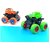 Mini Monster Friction Power Truck Toys | Car Toy For Kids | Push & Go Forward Toy | Car Toy | 360 Drift Stunt Car|Off-Road Toy Car with Fast Action|Best Gift for KidsIndoor & Outdoor Play (Pack of 2)