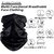 (Set of 2) Men and Women Dust & Sun Protection Face Mask with Arm Sleeves Scarf Neck Cover Balaclava for Cycling Driving Running Gardening