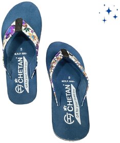 MyChetan Blue Stylish Slipper for women