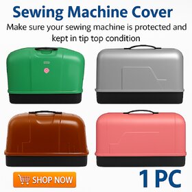 Sewing machine cover, Silai machine cover, Domestic machine cover, Plastics cover, Sewing machine case, Sewing machine p