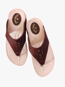 MyChetan Eva Comfort Slippers for Stylish Females (HPE1J3BR)