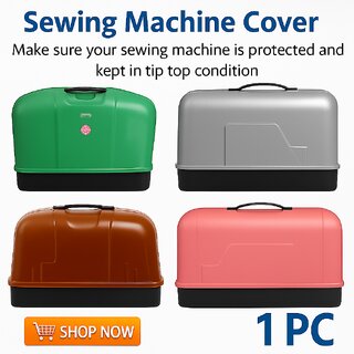 Sewing machine cover, Silai machine cover, Domestic machine cover, Plastics cover, Sewing machine case, Sewing machine p