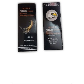 natural gingseng 990000  spray 2 pieces for men