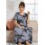 Brahmani Garments Women Grey Printed Nighty