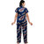 Brahmani Women Night Suit Set Blue Printed
