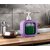 Purple liquid Soap Dispenser, Refillable Hand Soap Dispenser for Bathroom and Dish Soap Dispenser for Kitchen Sink, Liqu